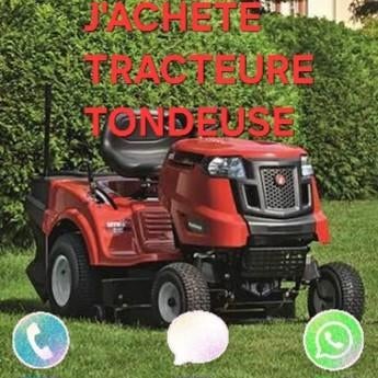 J'ACHETE TOUT LE TONDEUSE AUTOPORTEE DANS TOUT REGION BELGIQ, Jardin & Terrasse, Tondeuses autoportées, Enlèvement