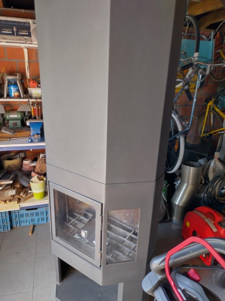 Don bar houtkachel, Ophalen, Houtkachel