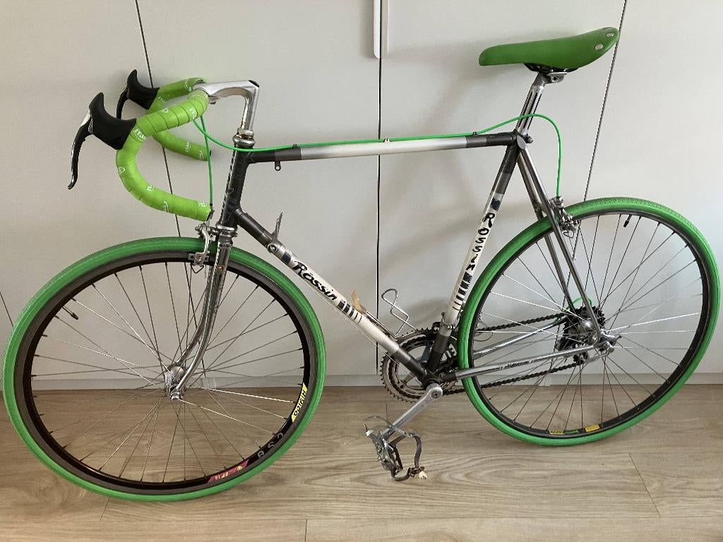 Vintage Rossin Racefiets - Mix Dura-Ace & Campagnolo, 59 cm of meer, Ophalen, Rossin