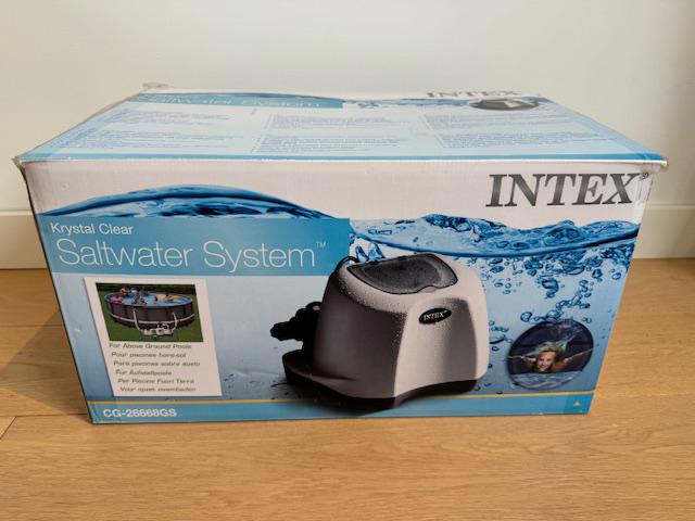 INTEX zoutwatersysteem, Ophalen, Gebruikt