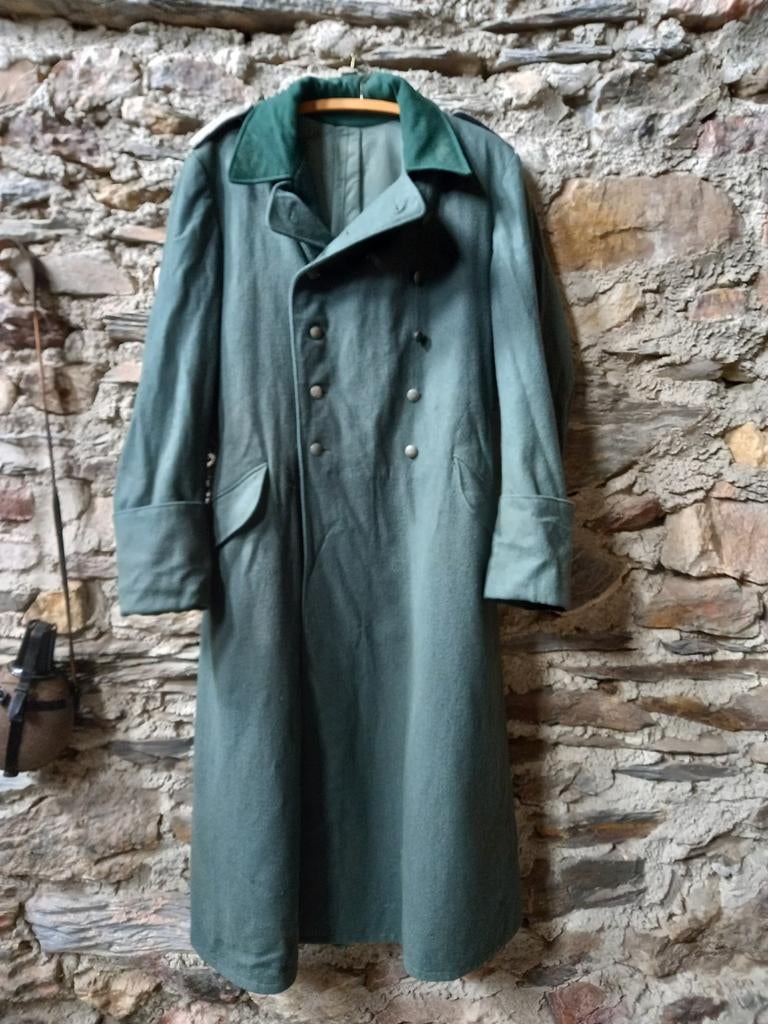 Capote officier allemand  wermarcht., Enlèvement