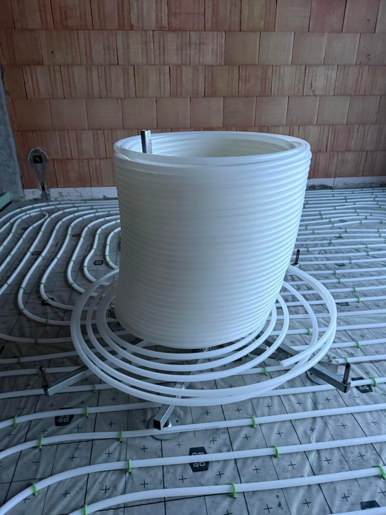 Vloerverwarmingsbuis 207m, Ophalen, Zo goed als nieuw