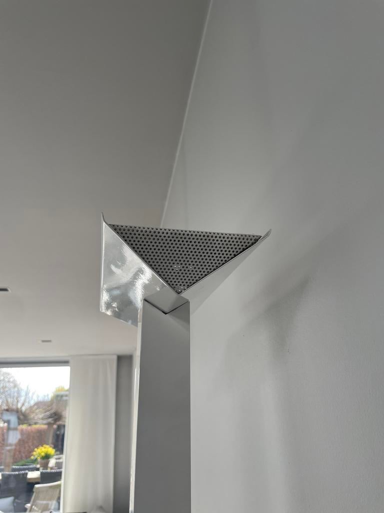 Vintage vloerlamp ( jaren 70) 2 stuks, Ophalen, Zo goed als nieuw, Metaal