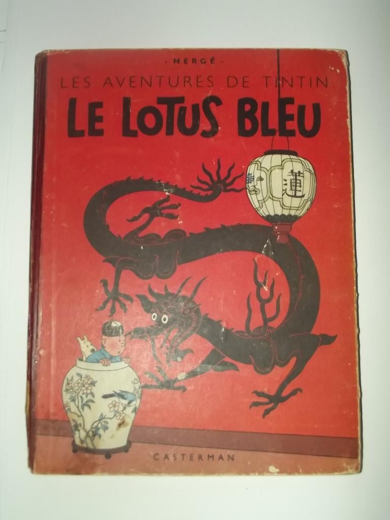 bd Tintin / Le Lotus Bleu - EO couleur, Une BD, Enlèvement ou Envoi, Utilisé, HERGE