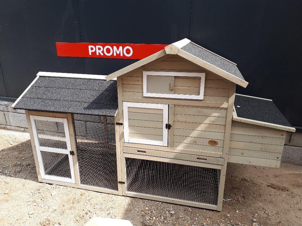 nieuw kippenhok / konijnenhok grijs, Dieren en Toebehoren, Pluimvee | Toebehoren, Nieuw, Kippenhok of Kippenren, Ophalen