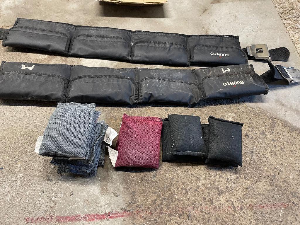 Softlood duikgordel, Sports nautiques & Bateaux, Plongée, Enlèvement, Comme neuf, Plomb ou Ceinture de plomb