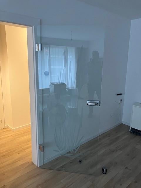 Glazen deur, Ophalen, 80 tot 100 cm, Binnendeur, 200 tot 215 cm