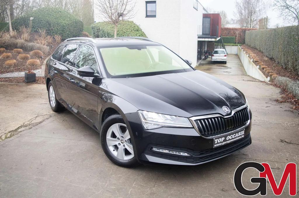 Skoda Superb Combi Superb 1.5 TSI ACT Ultimate DSG, Autos, Skoda, Cuir, Achat, Entreprise, Noir