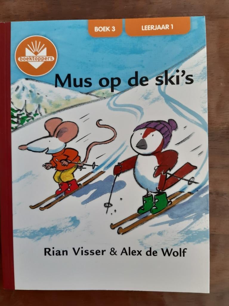Rian Visser & Alex de Wolf - Mus op de ski's - 1e leerjaar, Boeken, Ophalen, Gelezen, Rian Visser & Alex de Wolf