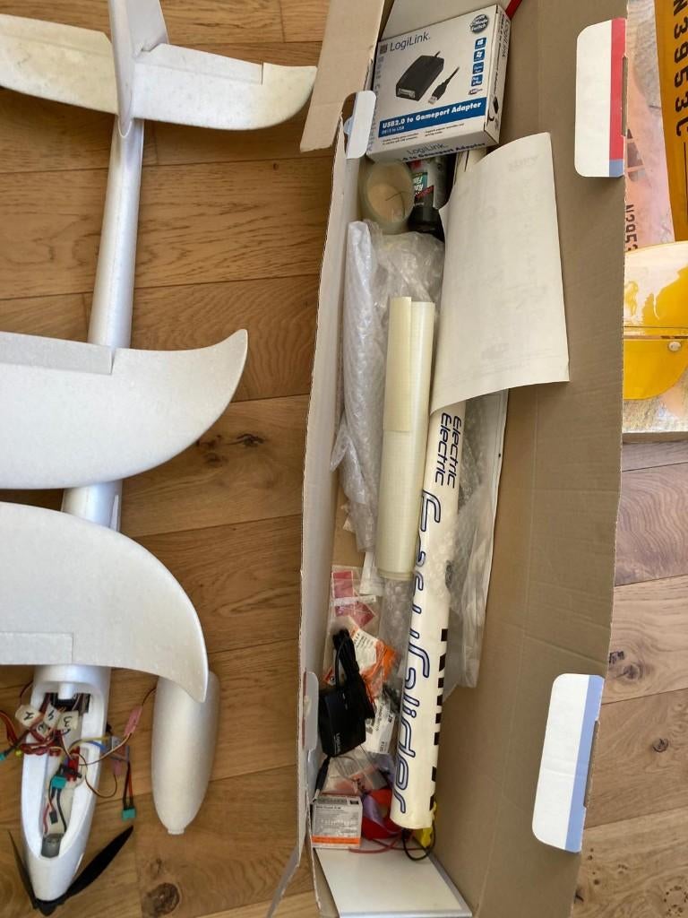 Multiplex EasyGlider — 1,8 m — nooit gestolen, Ophalen, Zo goed als nieuw, Vliegtuig, Overige merken