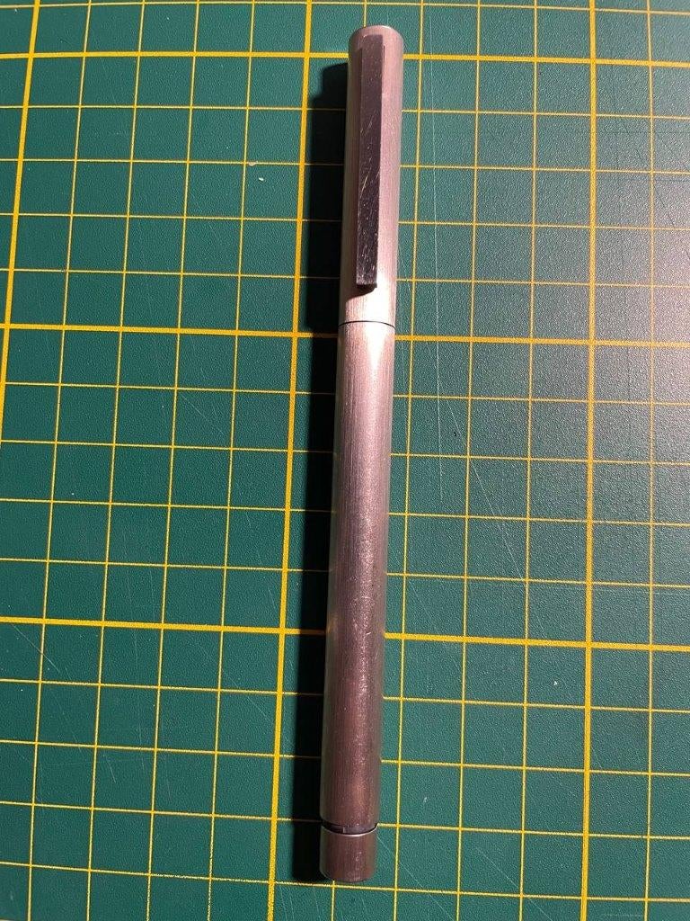 Vintage Lamy CP1 Brushed Steel Rollerball Pen, Verzamelen, Pennenverzamelingen, Ophalen of Verzenden