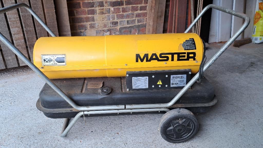 hete luchtkanon, Ophalen, Gebruikt