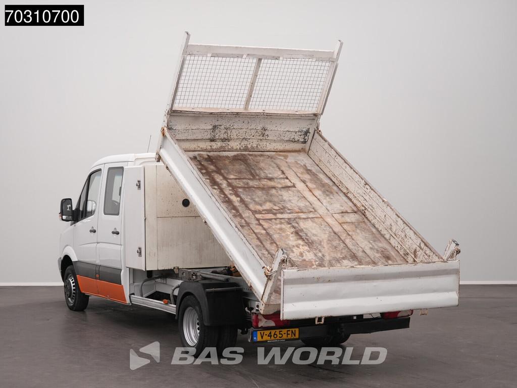 Mercedes Sprinter 513 CDI Dubbel Cabine Kipper met Kist Dubb, Euro 5, Stof, Gebruikt, 4 cilinders