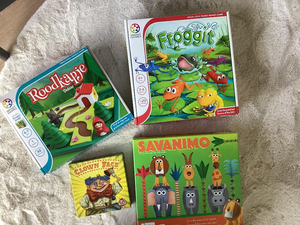 Smart games Roodkapje - Froggit + 2 andere spelletjes, Enlèvement, Comme neuf