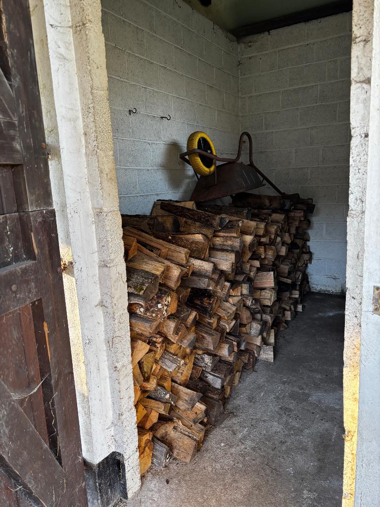 3 stères de frêne en 50 cm 1 ans de séchages, Jardin & Terrasse, Bois de chauffage, 3 à 6 m³, Enlèvement, Frêne, Bûches
