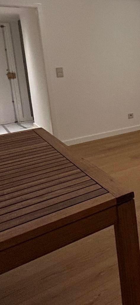 Tafel teak hout, Ophalen, Gebruikt, Rechthoekig, Hout