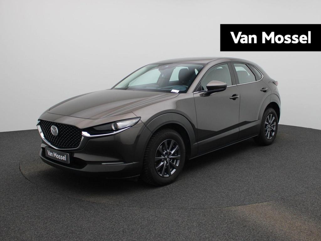 Mazda CX-30 2.0 e-Skyactiv G 90kW Auto Skymove HEAD-UP DISPL, Auto's, Elektrische ramen, Gebruikt, Zwart, 4 cilinders
