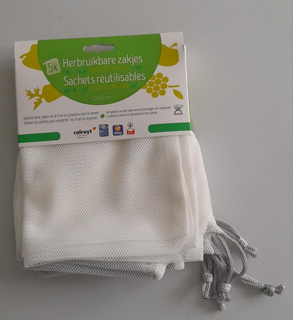 Sachets pour fruits et légumes, Enlèvement