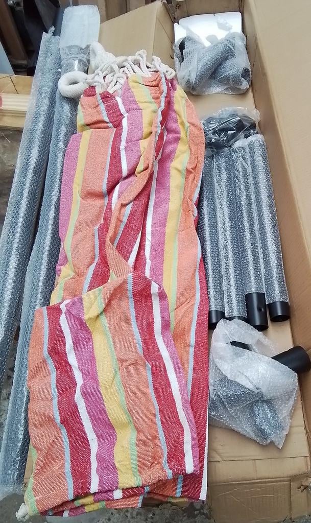 Hamac neuf avec support, Tuin en Terras, Ophalen, Nieuw