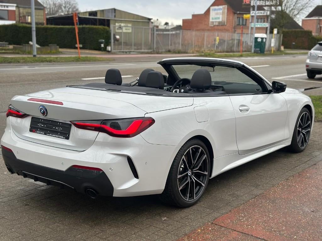 BMW 420 i -Cabrio - M Pakket - 40KM !! - NIEUWSTAAT -, Autos, BMW, Cuir, Entreprise, Cabriolet, Entretenue par le concessionnaire