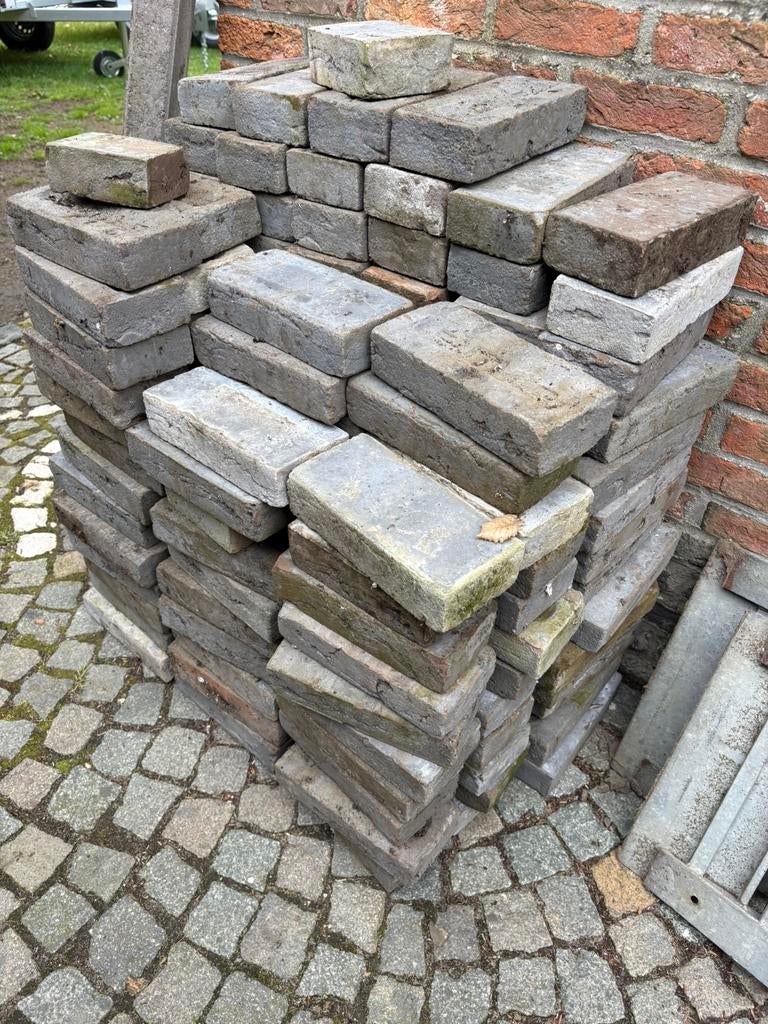 Licht grijze facade, Doe-het-zelf en Bouw, Metselstenen, Ophalen