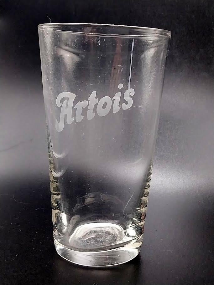 ARTOIS   verre à l'acide, Collections, Enlèvement ou Envoi