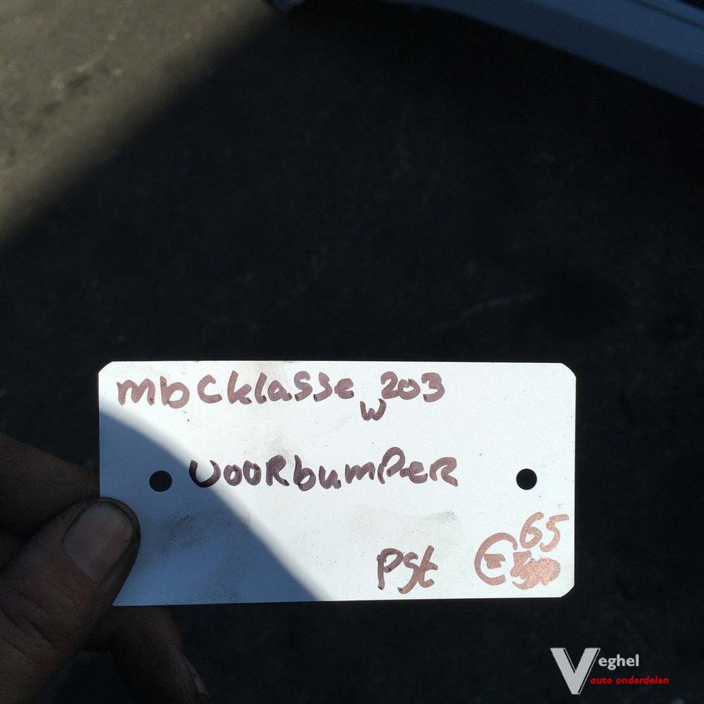 Mercedes W203 2003  Sedan - Station Voorbumper, Auto-onderdelen, Carrosserie, Bumper, Voor, Gebruikt, Ophalen