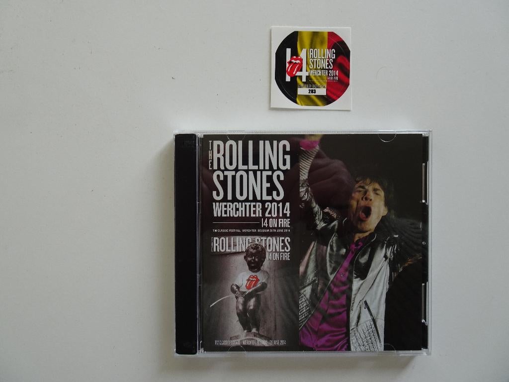 Rolling Stones 'Werchter 2014' 2CD UITERST ZELDZAAM!, Cd's en Dvd's, Vinyl Singles, Nieuw in verpakking, Ophalen of Verzenden