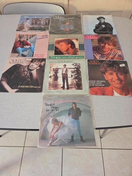10 singels Willy Sommers, pakketprijs mogelijk, Cd's en Dvd's, Vinyl Singles, Zo goed als nieuw, Single, Nederlandstalig, Ophalen of Verzenden