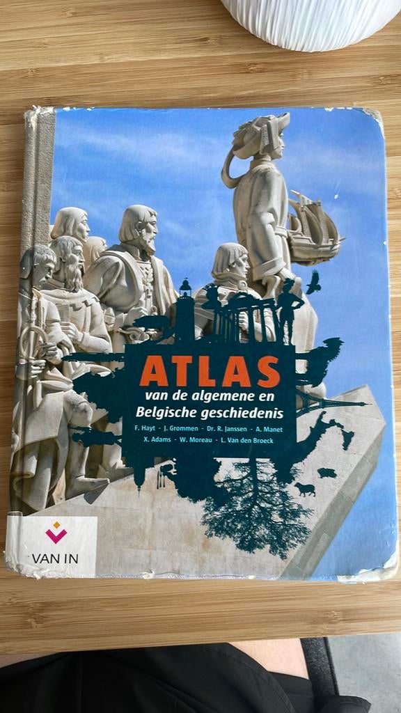 Atlas van de algemene en Belgische geschiedenis, ASO, F. Hayt - J. Grommen - Dr. R. Janssen - A. Manet - X. Adams, Nederlands