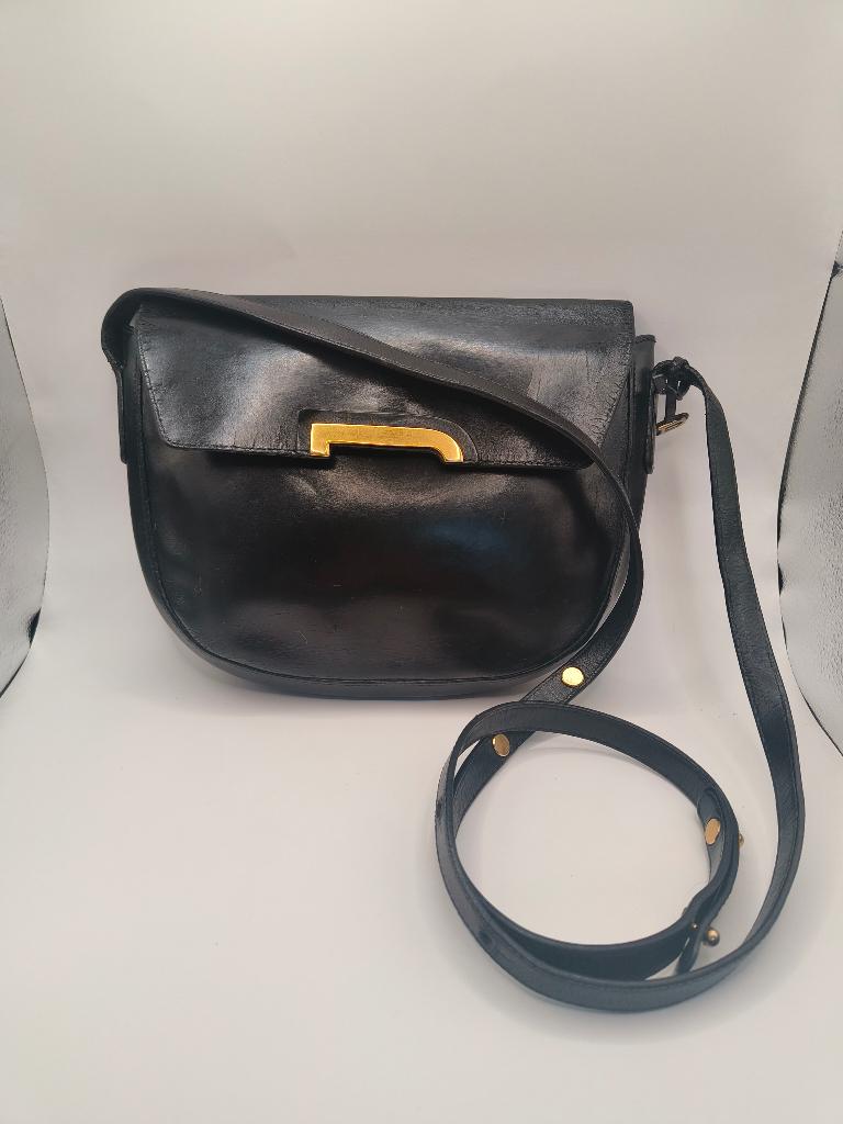 Delvaux Delauré Tas, Handtassen en Accessoires, Tassen | Damestassen, Gebruikt, Schoudertasje, Zwart, Ophalen of Verzenden