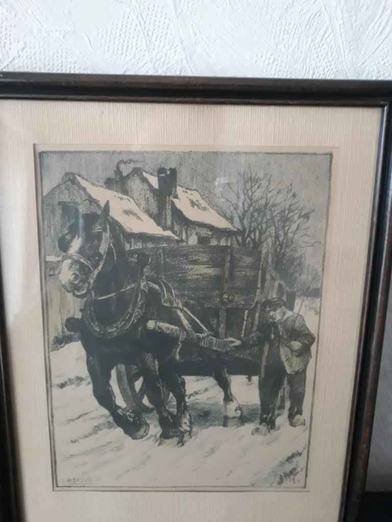 Ets van Debusschere C. - Paard en kar, Enlèvement