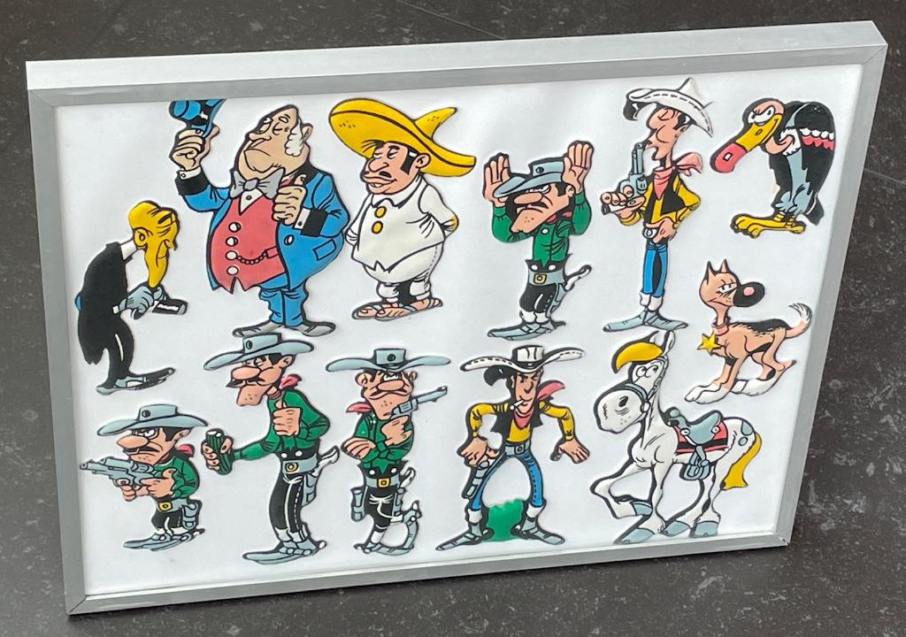 Lucky Luke Dalton-figuren, Verzamelen, Ophalen of Verzenden, Zo goed als nieuw, Overige typen