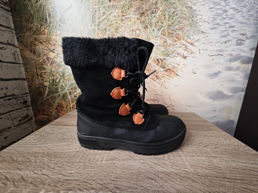 Aigle maat 39, Zwart, Snowboots, Ophalen of Verzenden, Zo goed als nieuw