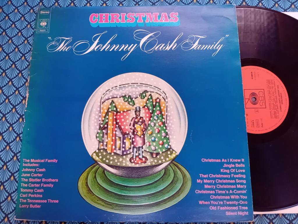 LP The Johnny Cash Family “Christmas”, Ophalen of Verzenden, Gebruikt, 12 inch