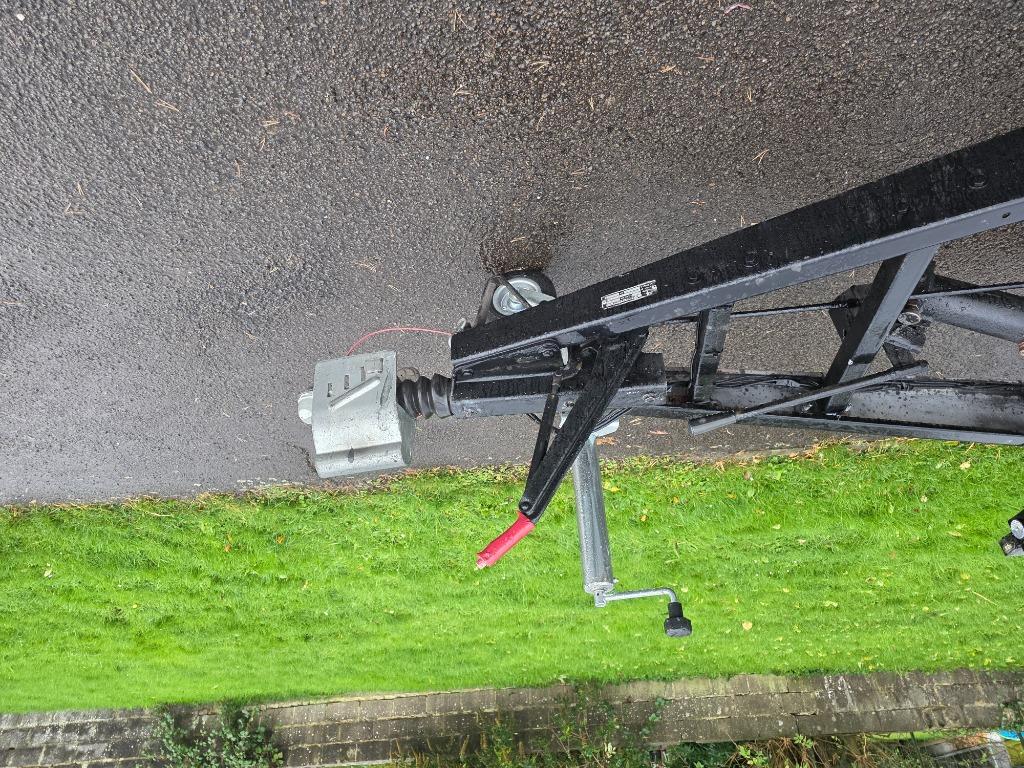 Remorque plateau, Enlèvement, Utilisé