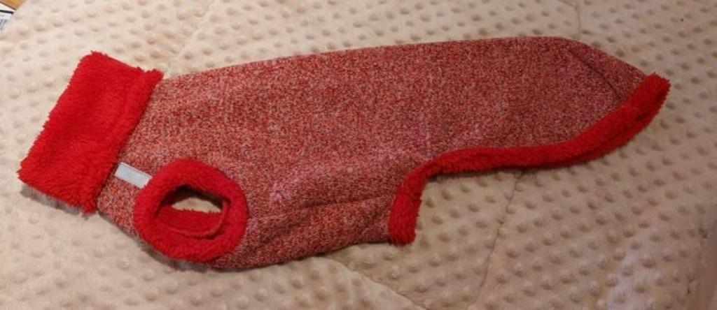 HOLLY LOO EXTRA WARM SWEATER RED, Dieren en Toebehoren, Ophalen, Zo goed als nieuw, Hondentrui