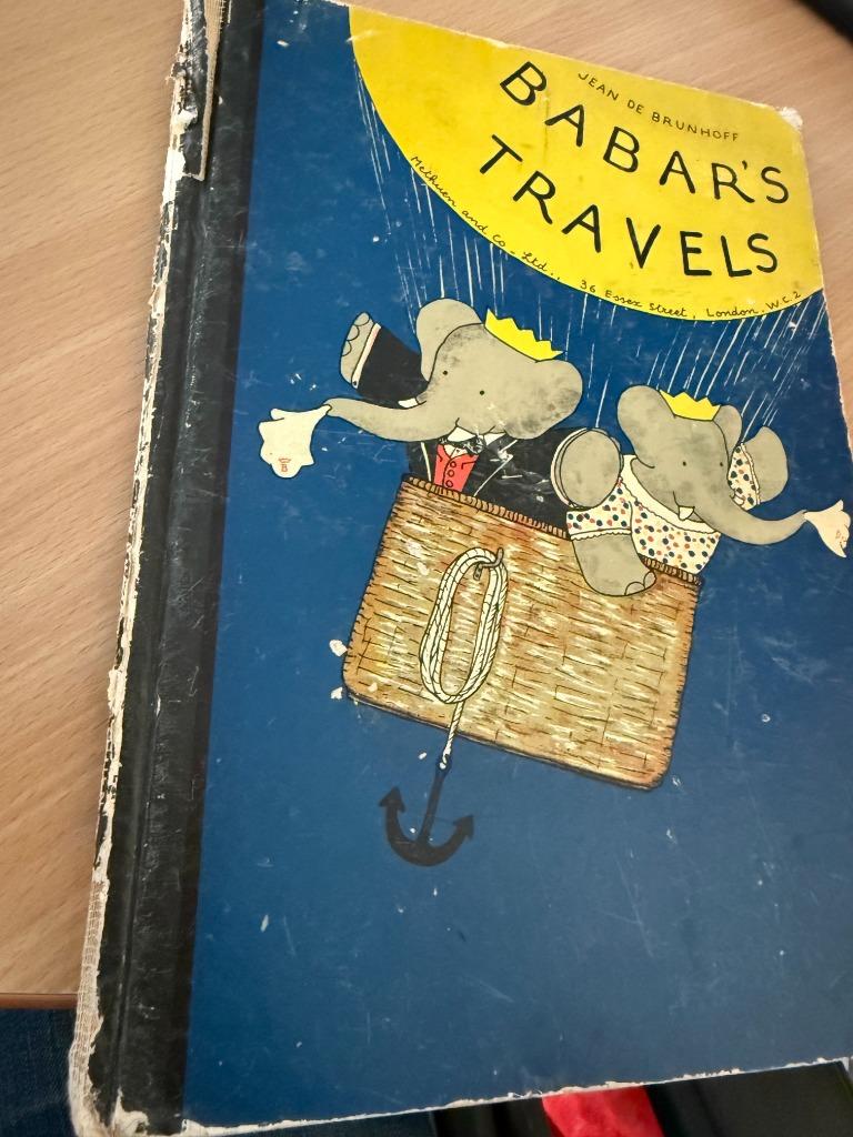 Babar's Travels Hardcover — Import, 1953 - Engels, Ophalen