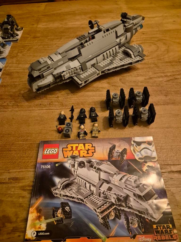 Lego star wars, Ophalen of Verzenden, Zo goed als nieuw, Complete set, Lego