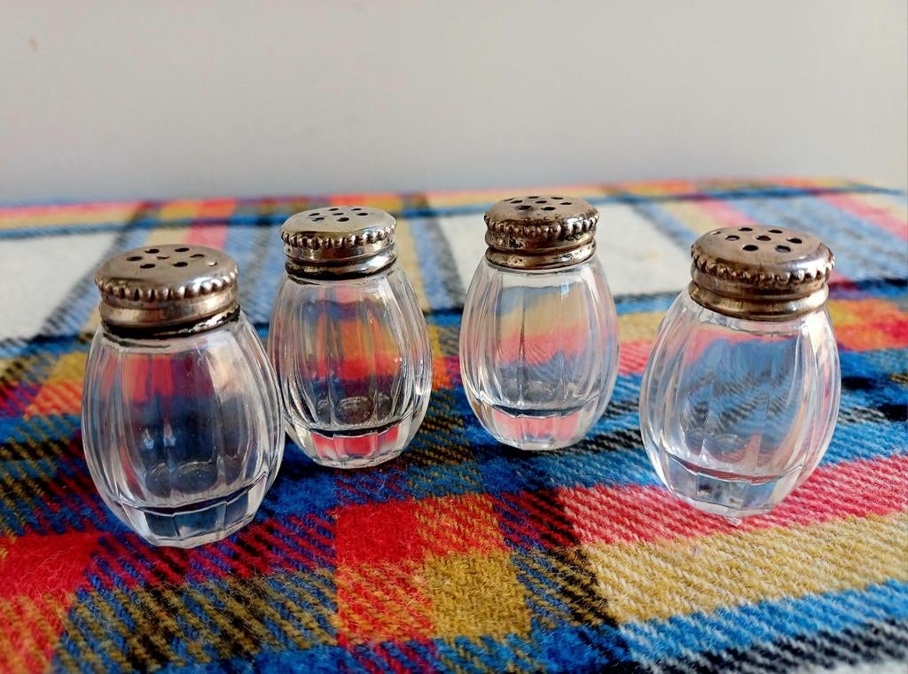 Set à sel et poivre en argent Christofle, Antiquités & Art, Enlèvement ou Envoi, Argent