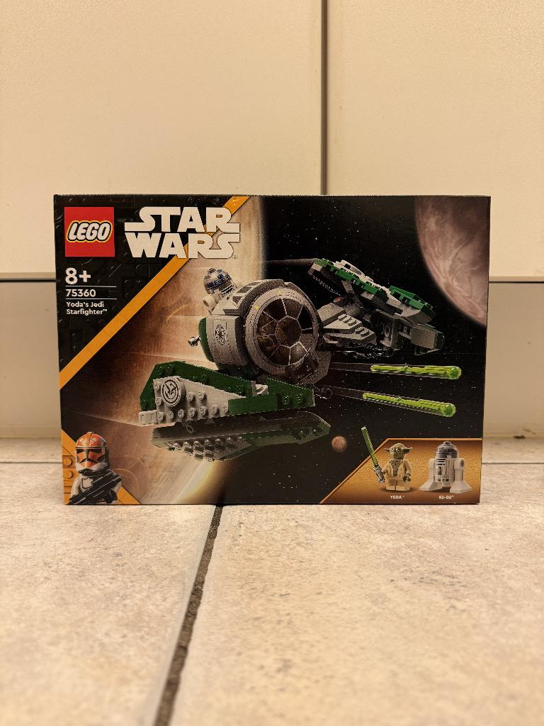 Lego 75360 - Star Wars - Yoda's Jedi Starfighter, Kinderen en Baby's, Speelgoed | Duplo en Lego, Nieuw, Lego, Complete set, Ophalen