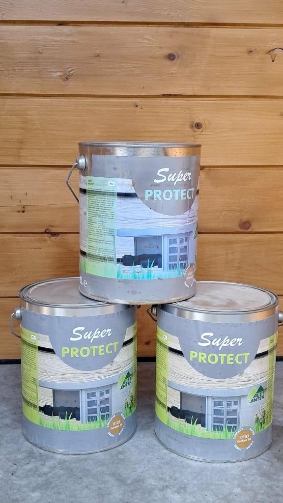 Beits, donker eik, 3 potten, Doe-het-zelf en Bouw, Ophalen, Bruin, Nieuw, Beits