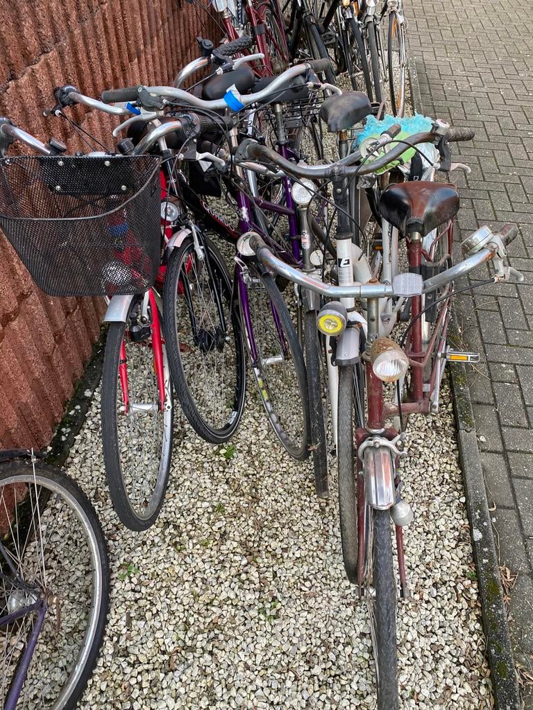 Fietsen ter opknapping, Ophalen, Gebruikt