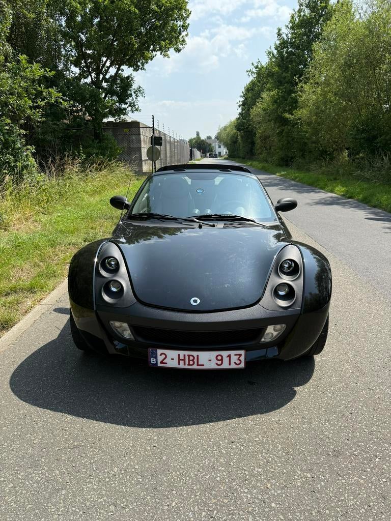 Smart Roadster 82 pk, met weinig kilometers., Autos, Smart, Achat, 600 cm³, Roadster, Noir