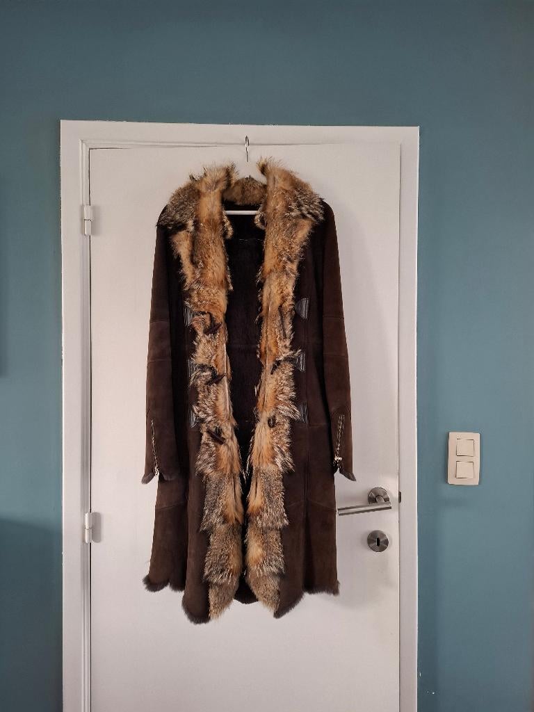 Manteau en fourrure lapin, Vêtements | Femmes, Taille 38/40 (M), Enlèvement ou Envoi, Sans marque, Brun