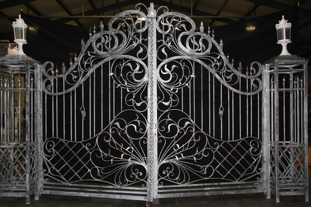 tuinpoort villapoort direct leverbaar (kunstwerk)30% korting, Tuin en Terras, Tuinpoorten, Staal, Nieuw, Verzenden, 200 cm of meer