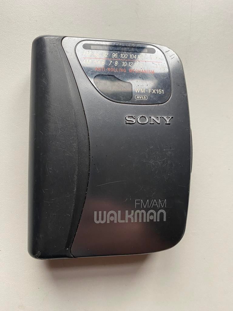 Sony Walkman cassette FM/AM WM-FX151 WM, Audio, Tv en Foto, Walkmans, Discmans en Minidiscspelers, Ophalen of Verzenden, Walkman