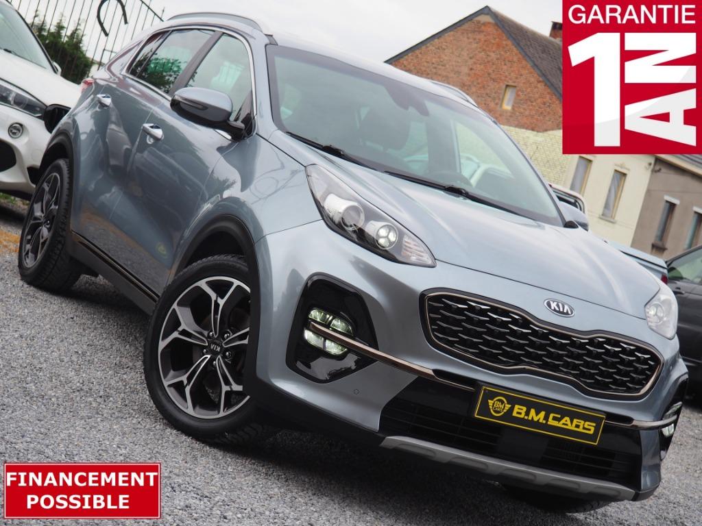 Kia Sportage 1.6 CRDi AUTOMAT - GT LINE -CUIR-GPS-CAMERA-JBL, Cuir, Argent ou Gris, Achat, Euro 6