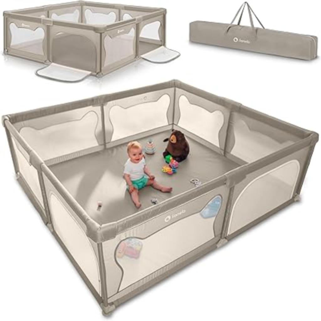 XL Babypark Babybox SNELLE GRATIS LEVERING, Kinderen en Baby's, Babyparken, Nieuw, Vierkant, Verzenden
