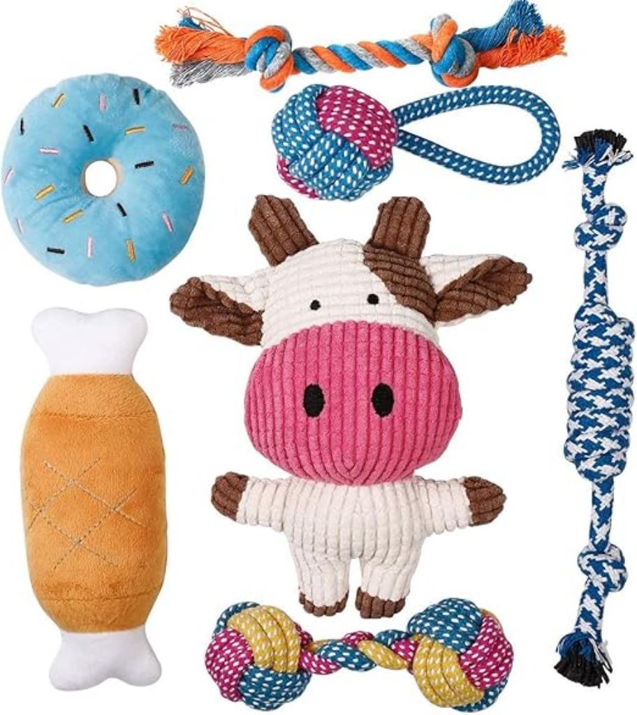 ensemble de jouets pour chiots et chiens LIVRAISON GRATUITE, Animaux & Accessoires, Jouets pour chiens, Neuf, Jouets à mâcher